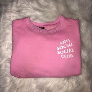 NON-AUTHENTHIC ANTI SOCIAL SOCIAL CLUB CREWNECK